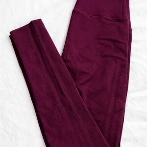 Fabletics Burgundy Leggings